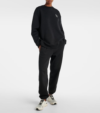 Pantalon de survêtement en coton mélangé  à logo | Adidas by Stella McCartney