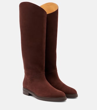 Kilda suede knee-high boots | Loro Piana