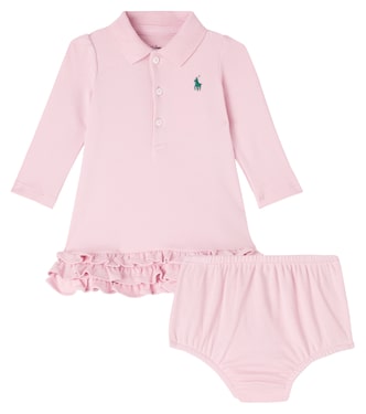 유아 - 코튼 폴로 드레스 & 블루머 세트 | Polo Ralph Lauren Kids
