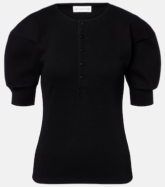 Top aus einem Baumwollgemisch | Victoria Beckham