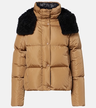 Daunenjacke Castelnou mit Teddyfleece | Moncler