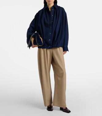 Wool wide-leg pants | Loewe