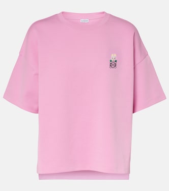 x Louis Wain camiseta Futurist Cats en mezcla de algodón | Loewe