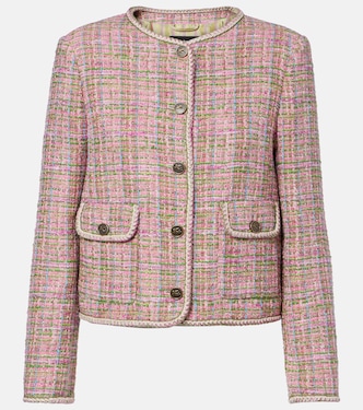 Chaqueta de tweed en mezcla de algodón | Etro