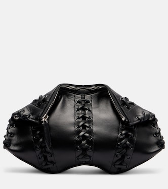 Manta Small leather shoulder bag | McQueen