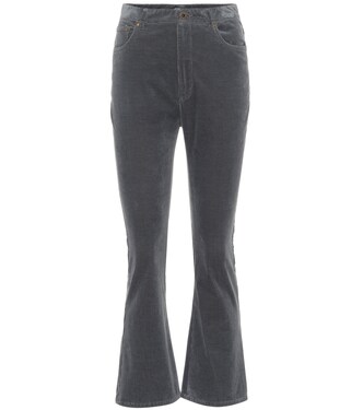 Cropped-Hose aus Cord | Miu Miu