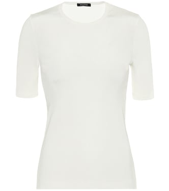 T-shirt The Rib in jersey stretch | Goldsign