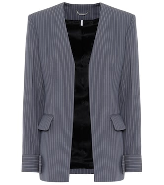 Striped virgin wool blazer | Chloé