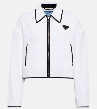 Veste raccourcie en coton | Prada