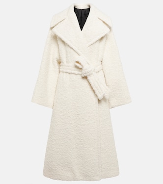 Alpaca wool and cotton coat | Alaïa
