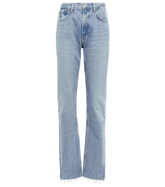 Cherie high-rise straight jeans | Agolde