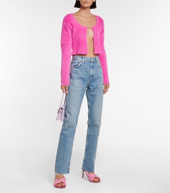 Cherie high-rise straight jeans | Agolde