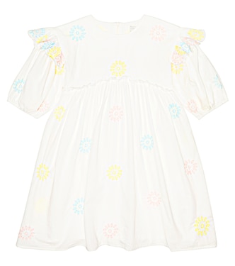 Embroidered cotton dress | Stella McCartney Kids