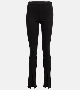 Pantalones en algodón de tiro alto | Rick Owens
