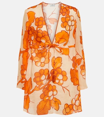 Túnica de ramio estampada | Etro
