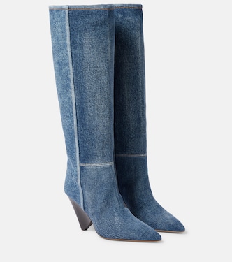 Botas altas Lakita en denim | Isabel Marant