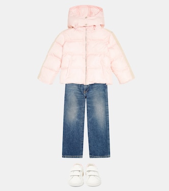 Chaqueta acolchada con logo | Palm Angels Kids
