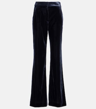 Pantaloni Lebonea in velluto a gamba larga | Veronica Beard