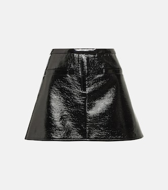 Mini-jupe en vinyle | Courrèges