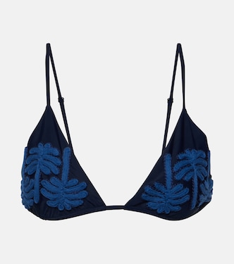 Embroidered bikini top | Johanna Ortiz