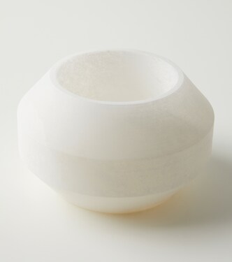 Large alabaster tealight holder by Marie Michielssen | Serax