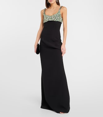 Beatriz embellished gown | Safiyaa