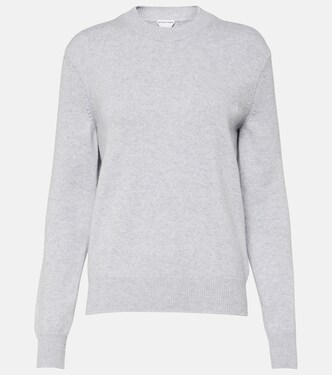 Pullover aus Kaschmir mit Leder | Bottega Veneta