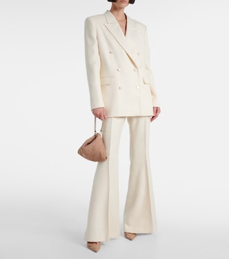 Blazer Gavin en laine et soie | Gabriela Hearst