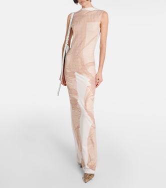 x Katerina Jebb printed maxi dress | Acne Studios