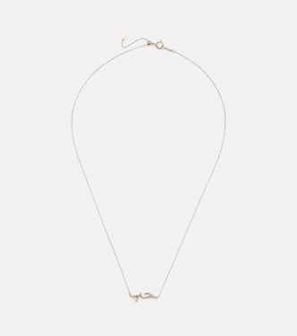 Collana Love in oro 18kt con diamanti | Persée