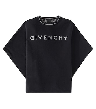 Mantella in cotone e cashmere | Givenchy Kids