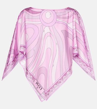 Top Vivara aus Seiden-Twill | Pucci