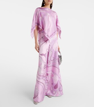 Top in twill di seta con stampa | Pucci
