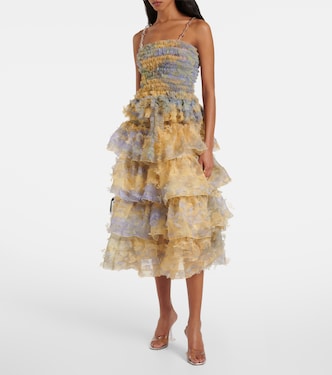 Jupe midi en tulle | Susan Fang