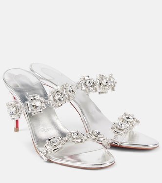 Mules Just Jewel 85 en PVC à ornements | Christian Louboutin