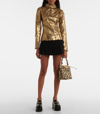 Top metallizzato | Ganni