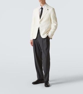 Wool, linen, and silk blazer | Lardini