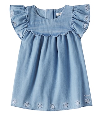 Baby - Abito in chambray | Chloé Kids