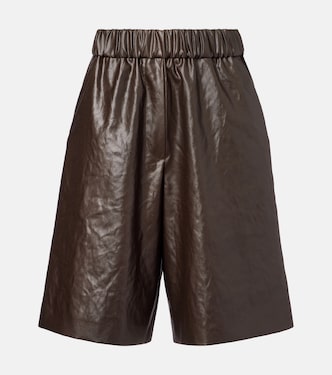 Bermuda-Shorts aus Satin | Dries Van Noten