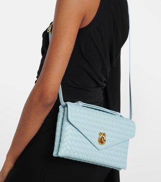 Borsa a tracolla Knot Lock in pelle | Bottega Veneta