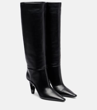 Stiefel 85 aus Leder | Versace