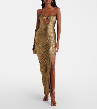 Robe longue Amisha en tulle de soie | Maria Lucia Hohan
