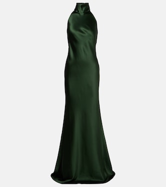Robe Chilton aus Satin | Ralph Lauren Collection