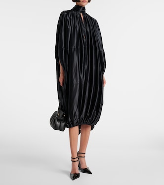 Satin midi dress | Ferragamo