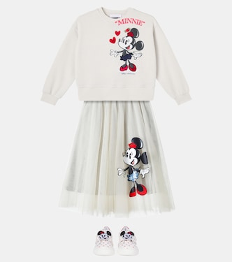 x Disney® embellished sneakers | Monnalisa