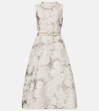 Abito midi in jacquard di misto cotone | 'S Max Mara