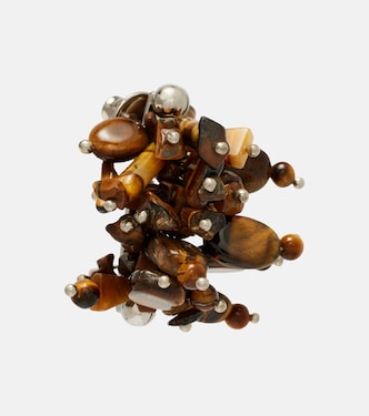 Boucles d’oreilles pendantes à ornements | Dries Van Noten