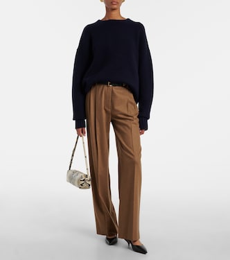 Lovely ribbed-knit cashmere sweater  | Extreme Cashmere
