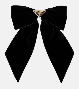 Velvet hair clip | Prada