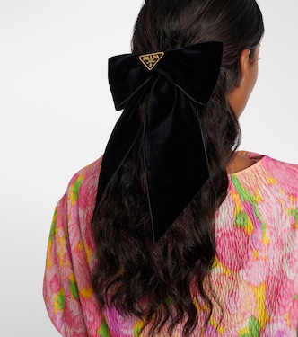 Velvet hair clip | Prada